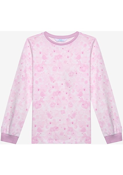Kız Çocuk Tie Dye 2li Çok Renkli Pijama Takımı