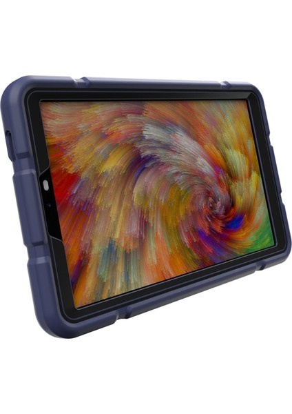 Samsung Galaxy Tab A9 Sağlam Hibrit Tpu Pc Lacivert Tablet Kılıfı (Yurt Dışından)