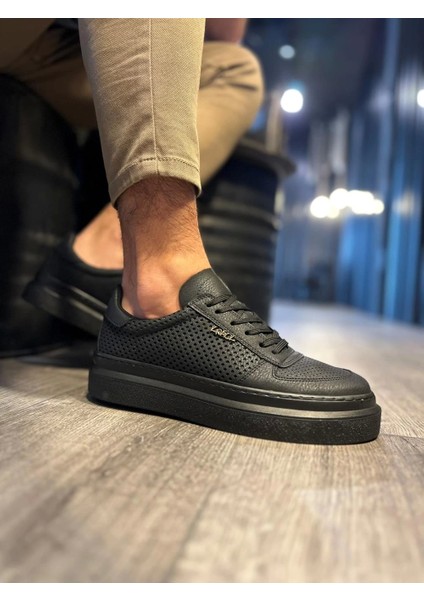 Günlük Ayakkabı 013 Siyah (Siyah Taban) fırsatları