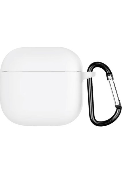 Airpods 4 Uyumlu Silikon Koruyucu Kılıf+Kanca