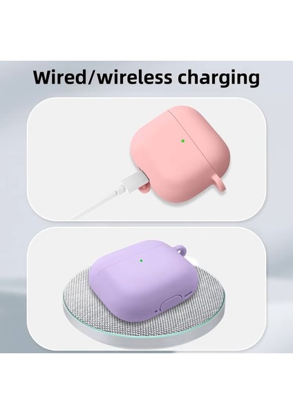 Airpods 4 Uyumlu Silikon Koruyucu Kılıf+Kanca fiyatları