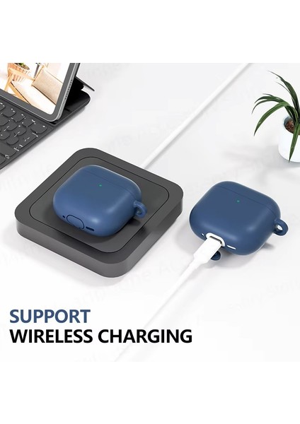Airpods 4 Uyumlu Silikon Koruyucu Kılıf+Kanca fırsatları