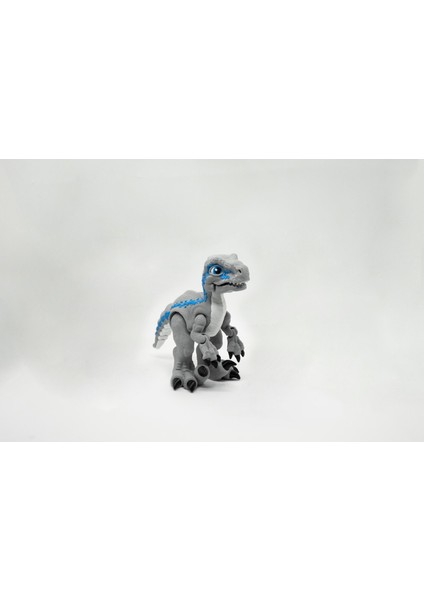 Velociraptor 3D Hareketli Model Küçük Boy