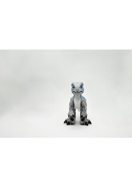 Velociraptor 3D Hareketli Model Küçük Boy