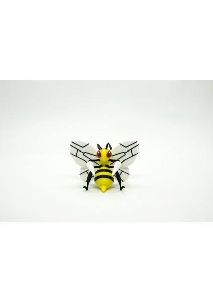 Weedle - Kakuna - Beedrill Pokemon 3D Model Evrim 3lü Tüm Set