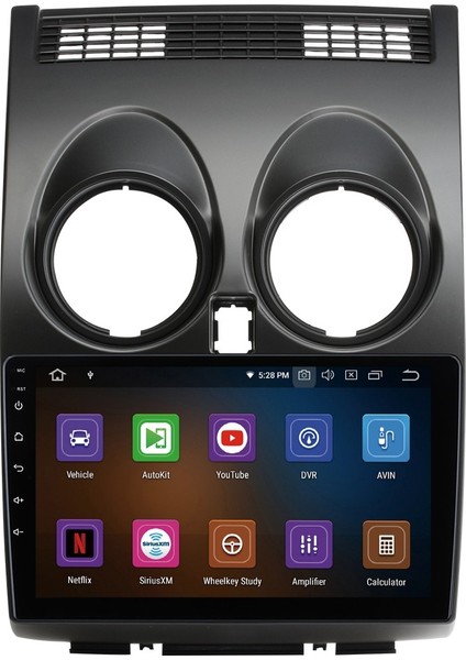 Nıssan Qashqaı 2008-2014 Multimedya Navigasyon Usb Kamera Carplayer 4 Ram