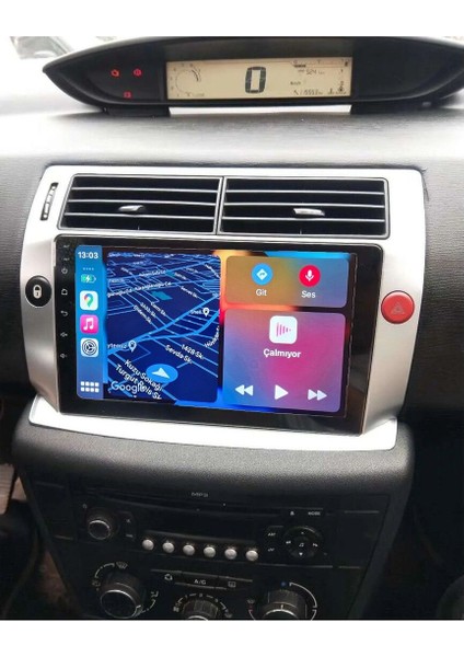 Cıtroen C4 2004-2009 Multimedya Navigasyon Usb Kamera Carplayer 4 Ram