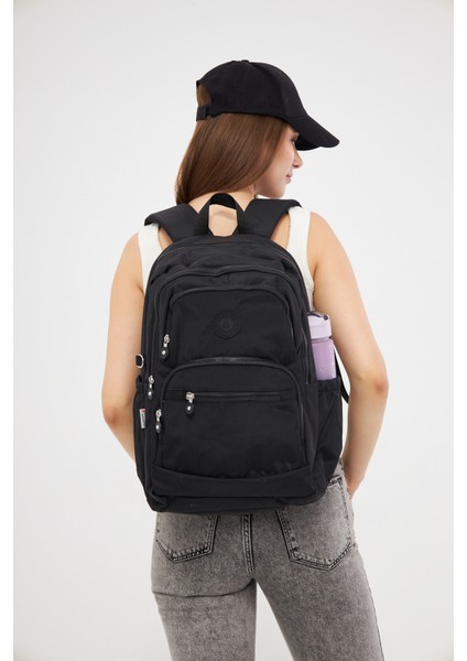 Unisex Okul Sırt Çanta Su Geçırmaz Lebtop Bölmelı