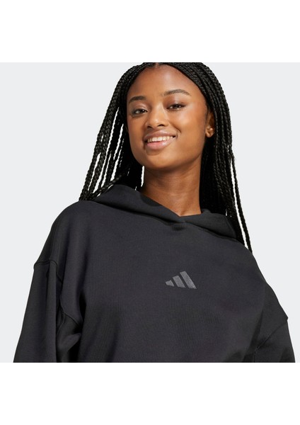 All Szn Kadın Siyah Kapüşonlu Hoodie fiyatları