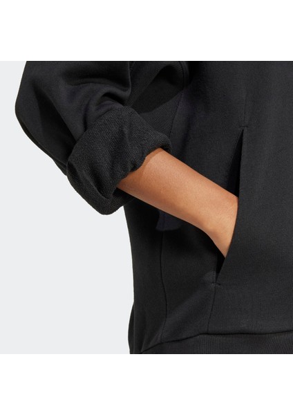 All Szn Kadın Siyah Kapüşonlu Hoodie fırsatları