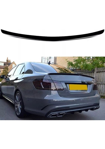 Mercedes w212 bagaj üstü spoiler siyah boyalı plastik 2009 / 2016