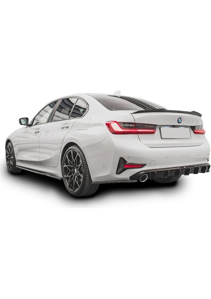 Bmw g20 m3 yarasa bagaj üstü spoiler siyah boyalı plastik 2019+