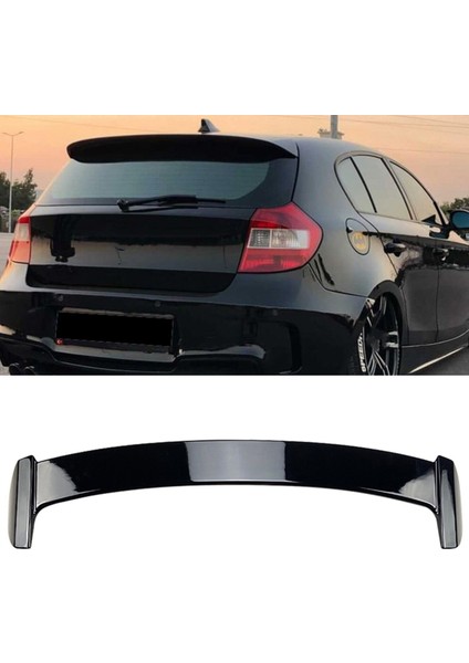Bmw e87 bagaj üstü spoiler siyah boyalı plastik 2004 / 2011