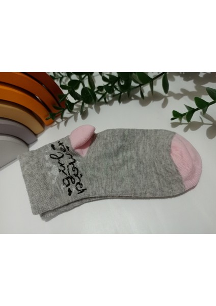 4'lü Ocsar Desen Kız Çocuk Patik Çorap fırsatları