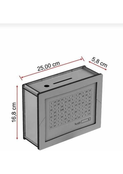 Parabox Hedef Kumbara 5000 ile tasarruf yapmaya başla, geleceğe güvenle ilerle! fiyatları