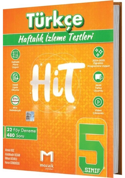 5. Sınıf Türkçe Hit 32 Deneme