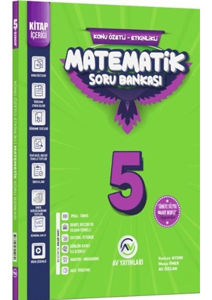 5. Sınıf Matematik Kazanım Etkinlikli Soru Bankası