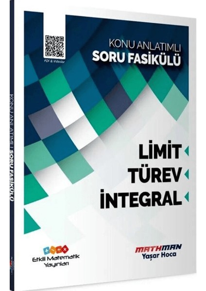 AYT Matematik Limit Türev ve İntegral Konu Anlatımlı Soru Fasikülü