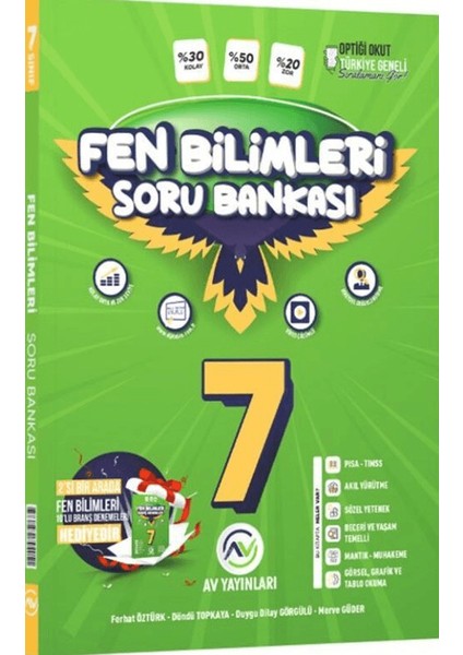 7. Sınıf Fen Bilimleri Soru Bankası