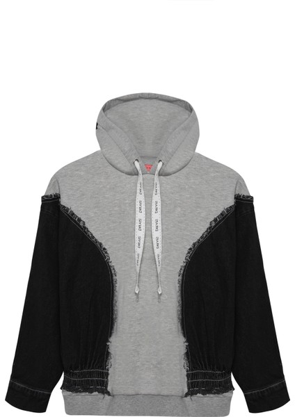 Match Detaylı Püsküllü Sweatshirt Grimelanj