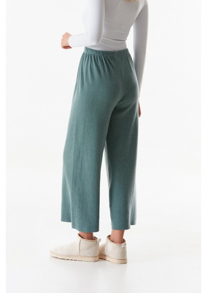 Basic Fitilli Beli Lastikli Pantolon modelleri