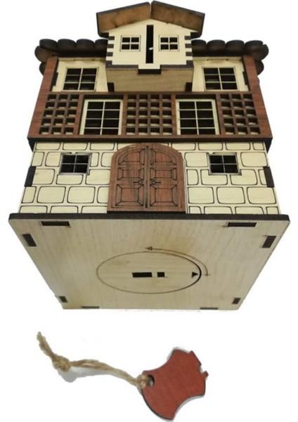 Kişiye Özel Ahşap Dekoratif Kumbara ve Tip Box, Beyaz Renk modelleri