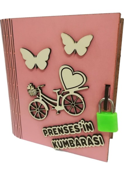 Tekno Trust Dekoratif Ahşap Prenses Kitap Kumbara - Tipbox