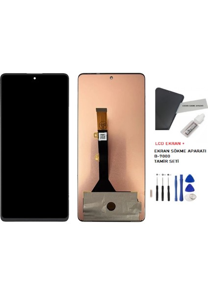 Tecno Camon 20 TFT Lcd Dokunmatik Ekran CK6,CK6n -A- Kalite + B-7000 + TAMİR SETİ