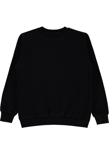 Erkek Çocuk Sweatshirt 6-9 Yaş Siyah fiyatları