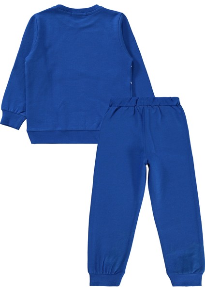 Erkek Çocuk Eşofman Takımı 2-5 Yaş Saks Mavisi fiyatları