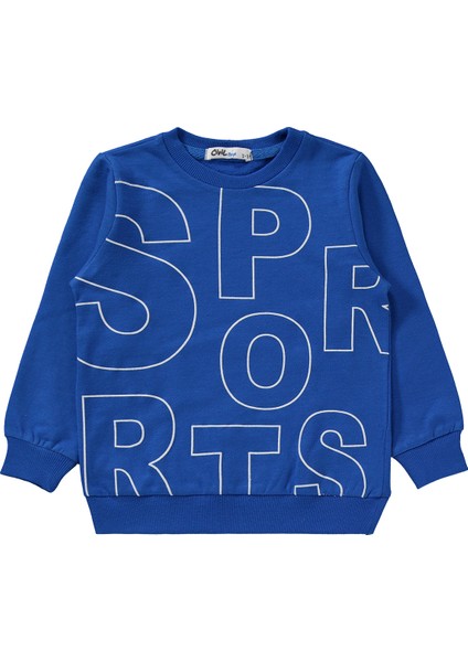 Erkek Çocuk Eşofman Takımı 2-5 Yaş Saks Mavisi modelleri