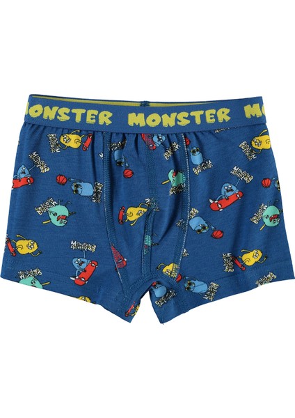 Erkek Çocuk 2'li Boxer Set 2-10 Yaş Koyu Mavi fiyatları