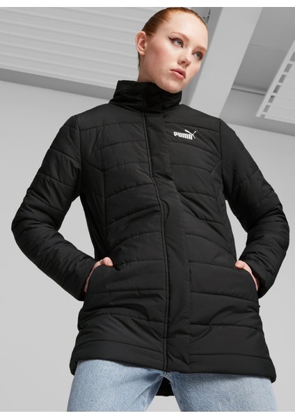 Siyah Kadın Mont 84827601 Ess Puma Padded Coat W