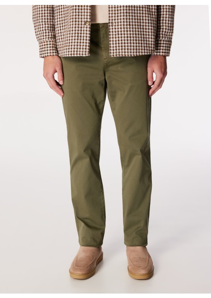 Normal Bel Düz Paça Standart Haki Erkek Pantolon J4WM-PNT4047 modelleri