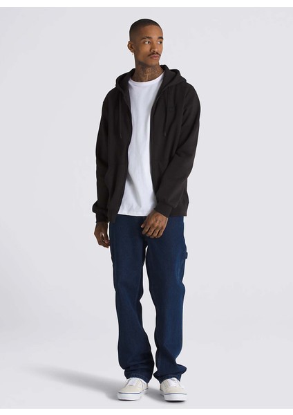 Zip Ceket, L, Siyah
