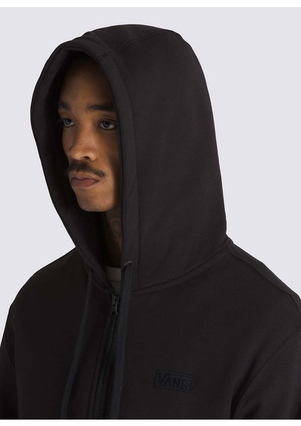Zip Ceket, L, Siyah