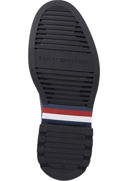 Tommy Hilfiger Süet Gri Erkek Loafer Hılfıger Comfort Lwt Sde Loafer