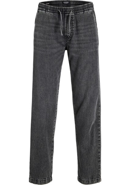Yüksek Bel Relaxed Siyah Erkek Denim Pantolon 12259206_JJIKANE Jjjogger Wı 088 modelleri