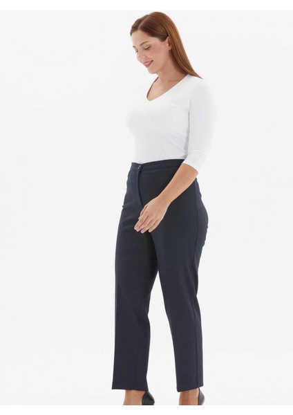 Normal Bel Normal Lacivert Kadın Pantolon 24KSL5319-BB fiyatları