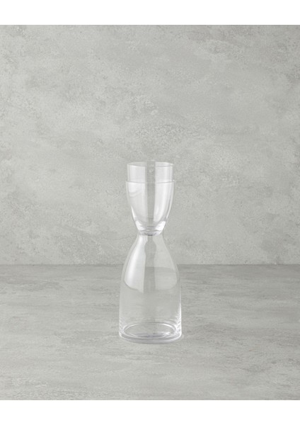 English Home Nish Cam Başucu Sürahi 750 ml + 200 ml Şeffaf