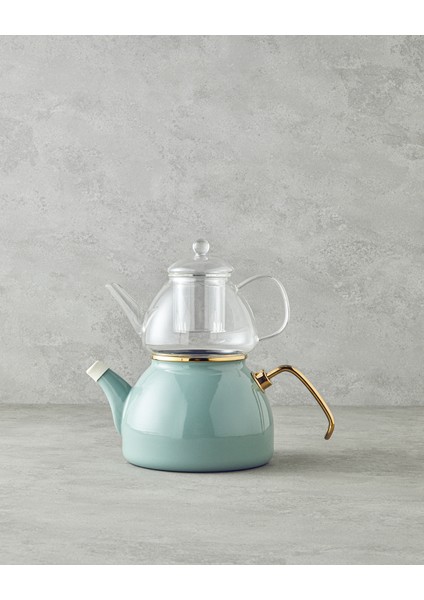 Eliza Emaye Çaydanlık Mint