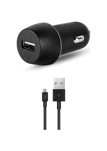 Smartcharger Araç Şarj Aleti 2.1A 10.5W Mikro USB Kablolu Siyah 2CKS20MS