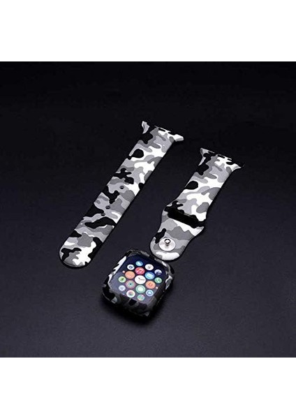 13846 Apple Watch 42MM Zore 3 In 1 Army Kordon