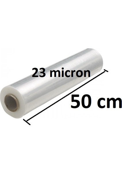 Palet Streç 50 CM 23 Mic. 2000Gr.