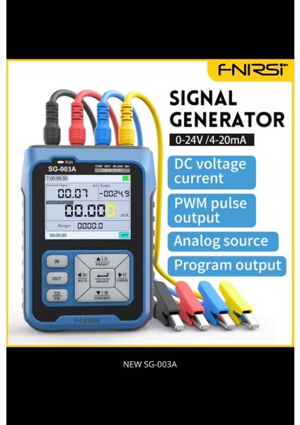 Fnırsı SG-003A 0-10V Ayarlanabilir Akım Gerilim Simülatörü