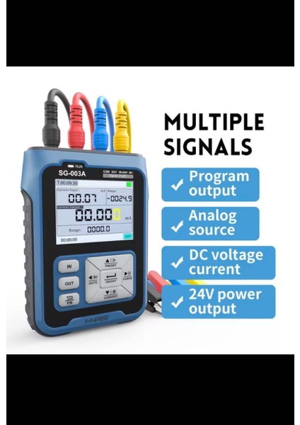 Fnırsı SG-003A 0-10V Ayarlanabilir Akım Gerilim Simülatörü