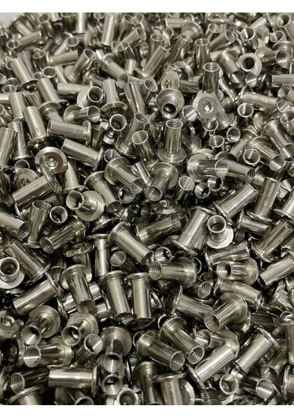 M5X12 Nikel Kaplama Allen Mobilya Somunu (1000 Adet)