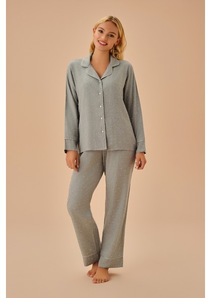 Caroline Gömlek Yaka Pijama Takımı fiyatları