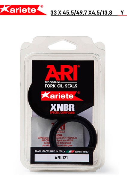 Ariete ARI.121 2007-2021 Suzuki Burgman 200 Uyumlu Ön Amortisör Toz Keçesi