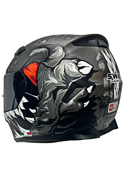 Kapalı Kask Sw 820 Monster